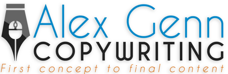 alex genn copywriting logo