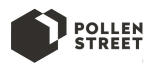 Professional annual report writing for Pollen Street: Logo