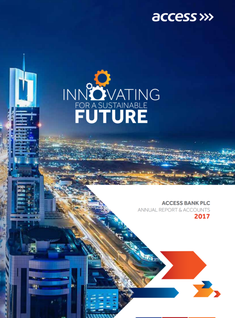 Access Bank Annual Report Copywriting